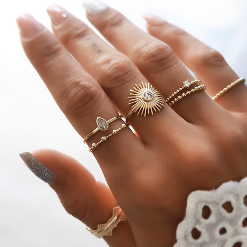 Boho 925 Silver Rings for Women Turkish Handmade Ring Wedding Jewelry Size  6-10 - International Society of Hypertension